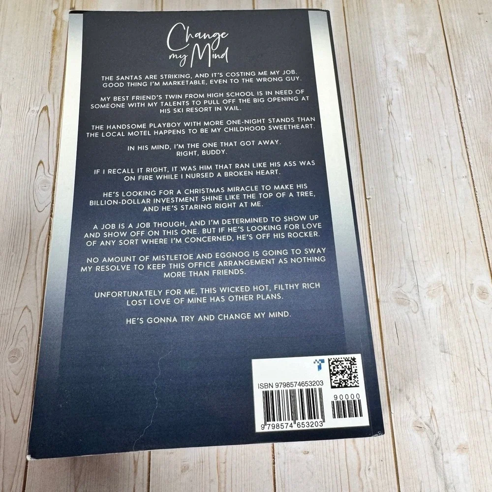 Change my Mind Ali Parker 2020‎ First Edition Romance Brixbaxter Publishing